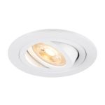 SLV New Tria 75 Faretti Aluminium Bianca Il Giro | Ritaglio 75mm - Adatto per 1x GU10 