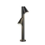 SLV T-Tubo Aluminium Nero | Adatto per 1x GU10