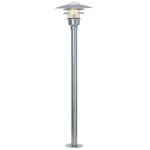 Nordlux Lønstrup 32 Lampada a piedistallo Acciaio e Vetro Grigio | 320mm - IP44 - Adatto per E27