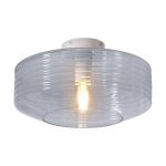 It's about RoMi Luce da soffitto Verona Vetro Trasparente | Adatto per 1x E27 