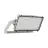Ledvance Proiettore LED Max Radial 10 Aluminium Grigio 600W 93000lm 180d - 830 Luce Calda -  | IP66 - Simmetrico