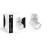 D'Lite Soffitto Faretti Clio Aluminium Bianca Inclinabile| Adatto per 1x GU10