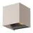 D'Lite Luce Da Parete Elingen Aluminium Beige Up & Down 4.9W 480lm - 830 Luce Calda -  | IP65