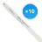 Confezione Multipack 10x Noxion Avant LED Tubo T5 Extreme (HF) High Efficiency 16W 2160lm - 830 Luce Calda | 115cm - Sostitutiva 28W