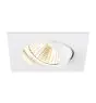 SLV New Tria 68 Faretti Aluminium Bianca Piazza 11W 700lm 38D - 918-930 Dim To Warm | Ritaglio 68mm - Miglior Resa Cromatica