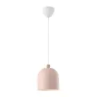 Nordlux Gaston Luce Pendente Metallo e Legna Rosa | Adatto per E27