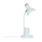 Nordlux Lampada Da Tavolo Devone Metallo Bianca | IP20 - Adatto per 1x E27