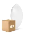 Confezione Multipack 5x Ledvance Surface Circolare 400 24W 830 1920lm Bianca IP44 | Luce Calda - 