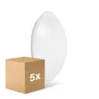 Confezione Multipack 5x Ledvance Surface Circolare 350 18W 830 1440lm Bianca IP44 | Luce Calda - 