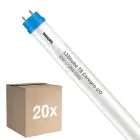 Confezione Multipack 20x Philips Tubo LED T8 CorePro (EM/Mains) High Output 8W 900lm - 840 Bianco Freddo | 60cm - Sostitutiva 18W