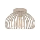 Eglo Luce da soffitto Mogano 3 Acciaio Sabbioso | Adatto per E27